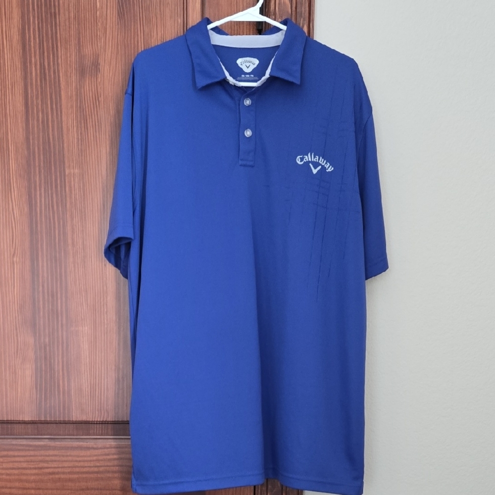 Callaway Men's Classic Blue Polo